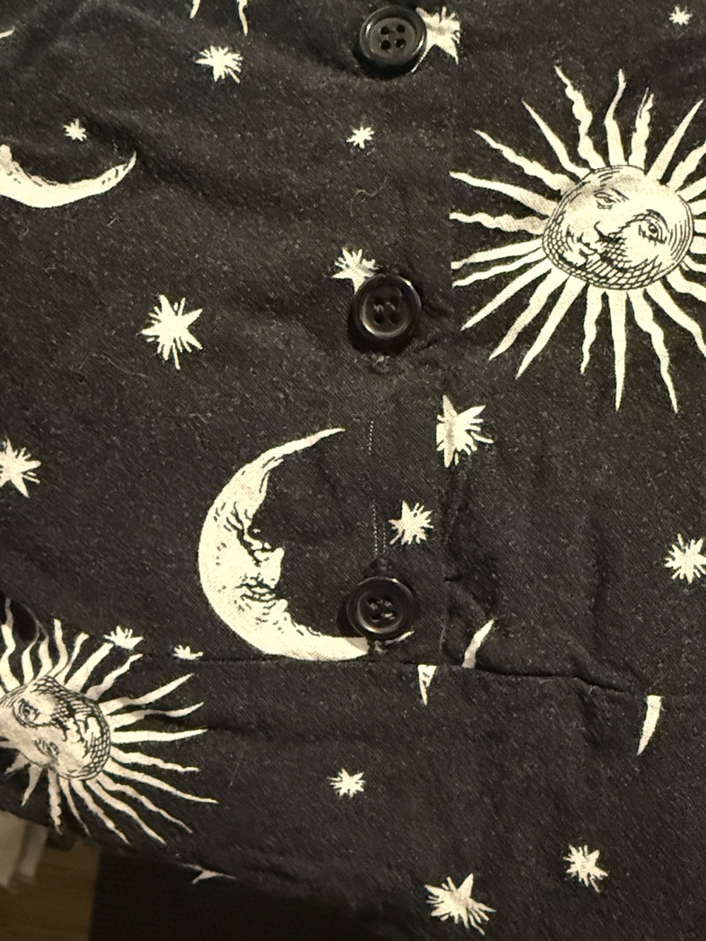 Hot Topic Black Celestial Moon & Sun Mini Dress - Picture 5 of 5